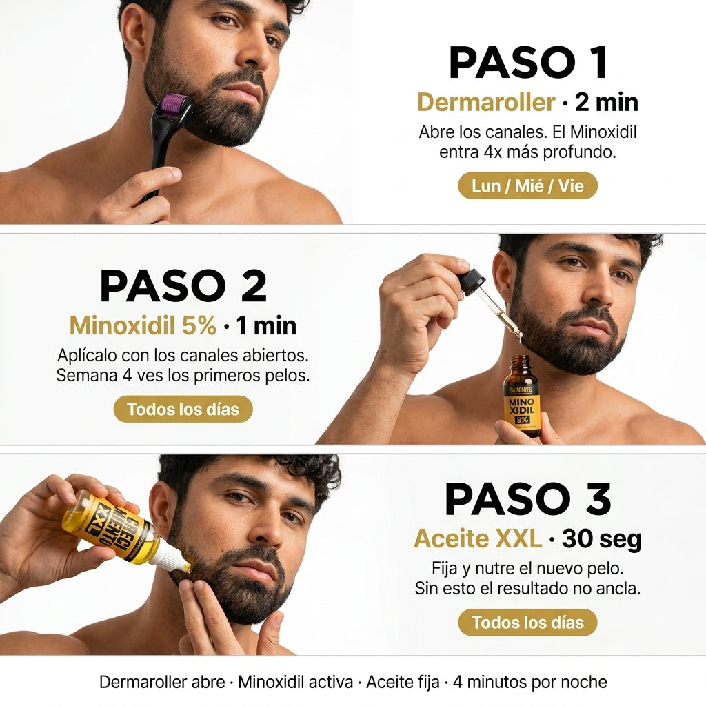 Minoxidil 5% Barbones - RETO BARBONES
