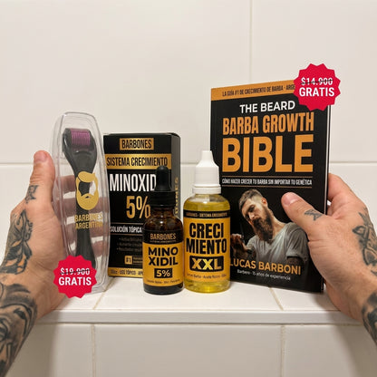 Minoxidil 5% Barbones - RETO BARBONES